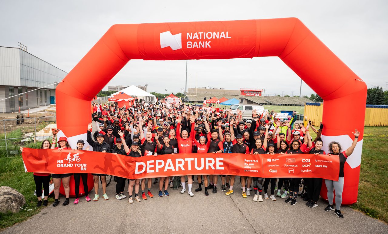Près de 300 employés et bénévoles de la Banque Nationale participent à la 13e édition du Grand Tour BN