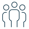 Icône d'un groupe de personnes