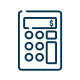 Pictogramme Calculatrice