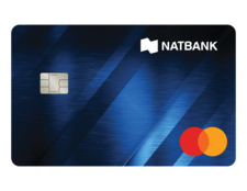 Photo d’une carte de crédit Mastercard Platinum Payback de Natbank
