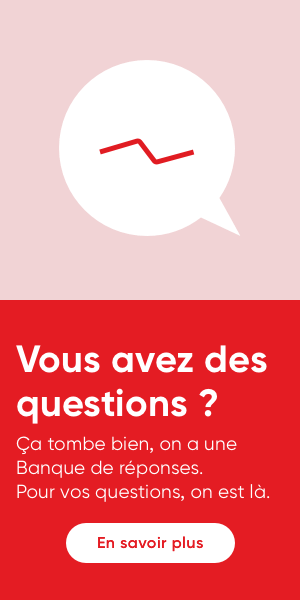 Bannière vous avez des questions