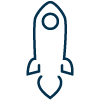 Pictogramme fusée